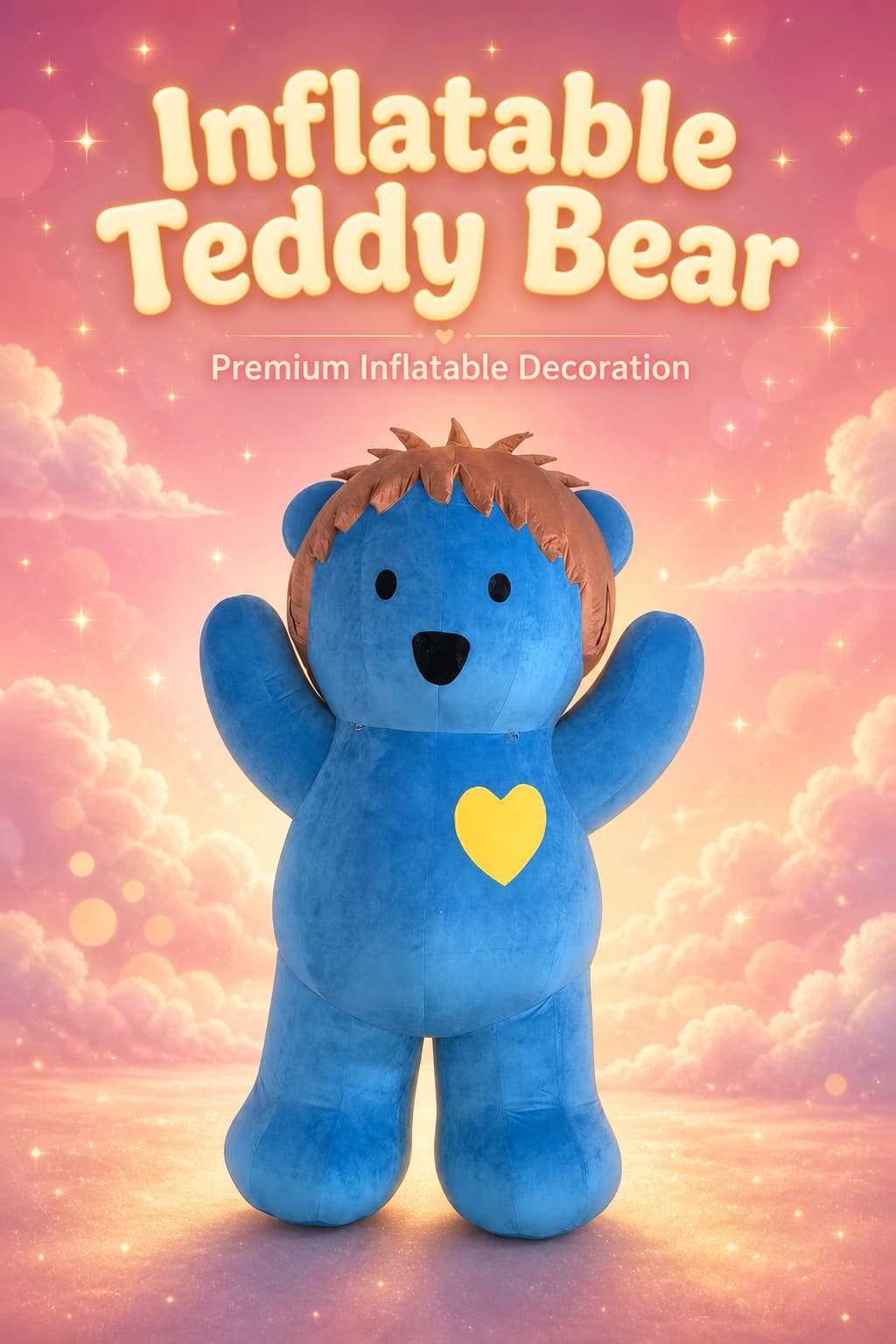 inflatable blue bear inflatable blue bear
